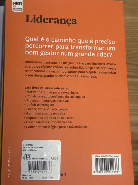 Livro Liderança - HBR 10 artigos essenciais