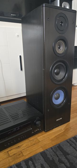 Ресівер Denon avr 1612 + Canton 5.1 +колонки philips fb820