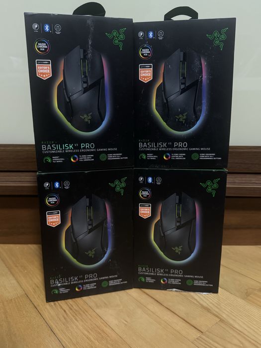 Миша Razer Basilisk V3 Pro Запакована