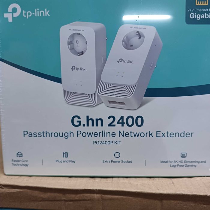 Kit Powerline TP-LINK PG2400P 1,4Mbps