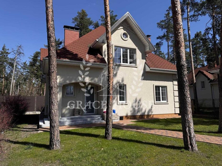 Продаж будинку 190м з ремонтом Конча-Заспа Козин у містечку в лісі Обухівський район будинок Alpen Park Конча-Заспа 4 спальні ліс охорона