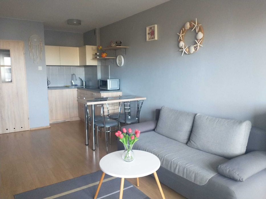 Apartament w Krynicy z widokiem na morze