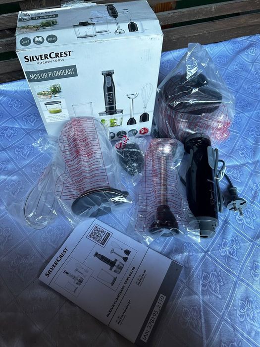 Блендер миксер чоппер 3 в 1
Бренд: SilverCrest
Модель: 
Страна: Герман