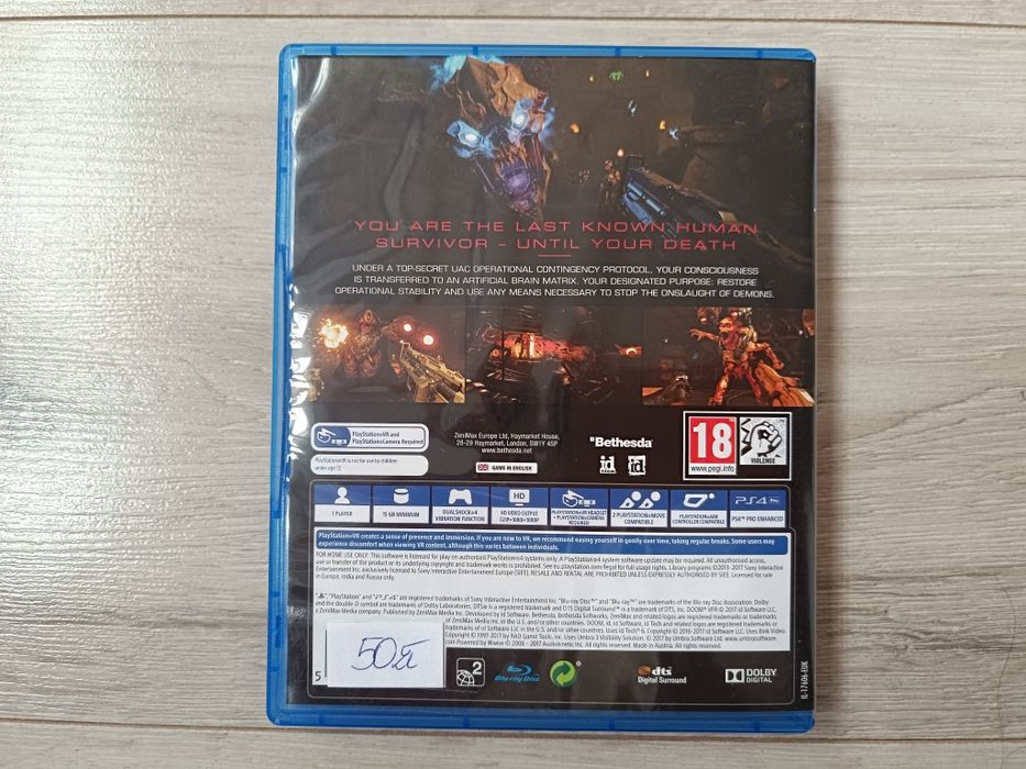 Gra PS4 - VR Doom VFR
