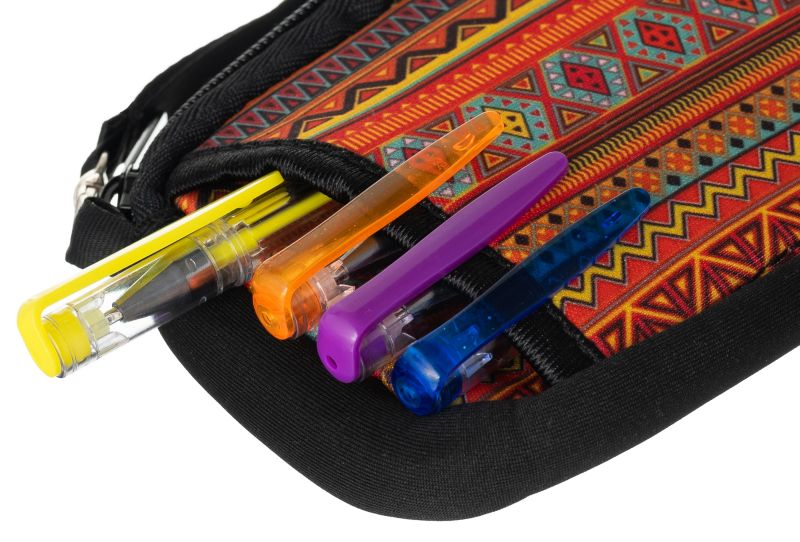 etui kolorowe-piórnik/portmonetka dla dzieci - loren