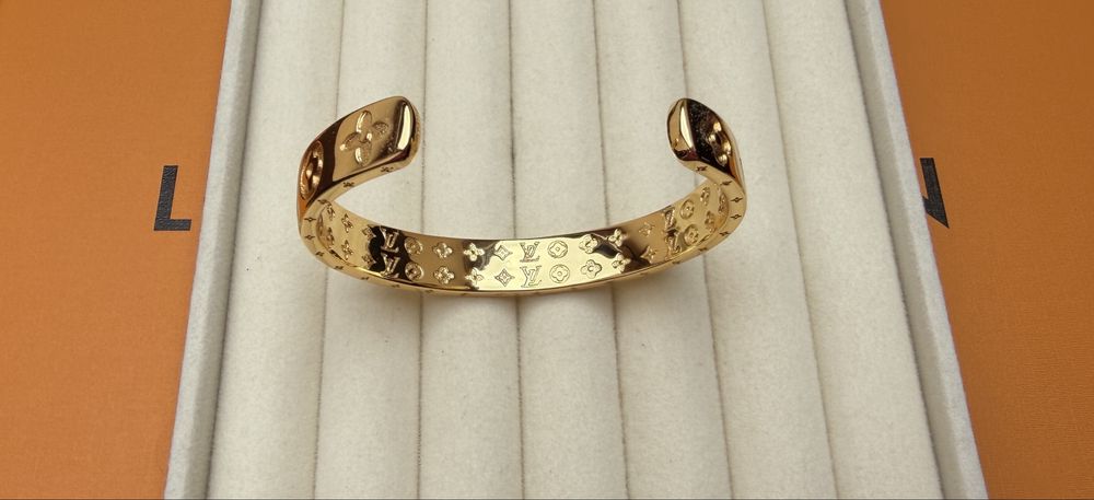 Bransoletka złota obręcz Louis Vuitton