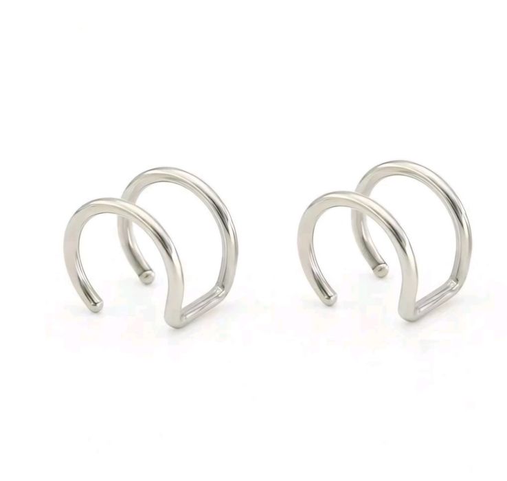 Kolczyki nausznice kółka nowe