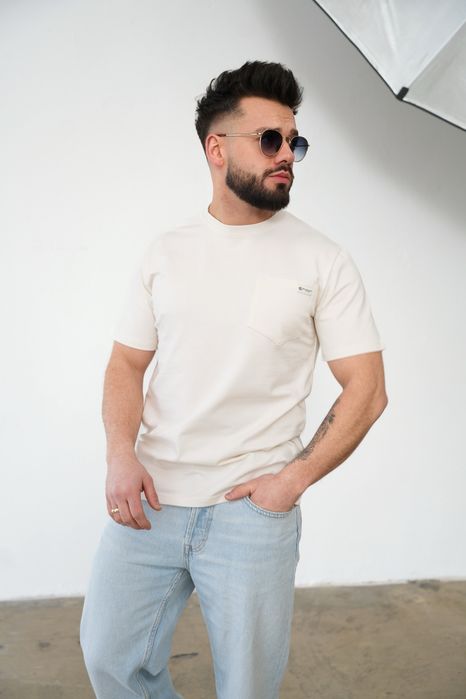 T-shirt męski BG FUNNY kokosowy Brandenburg Couture rozmiar XL