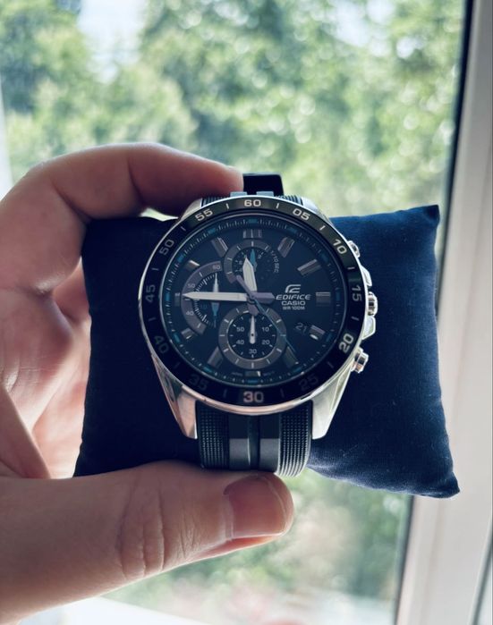 CASIO EDIFICE CLASSIC EFV-550P-1AVUEF наручний годинник•часы касио эдифис новые