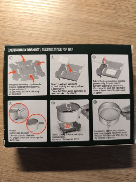 Zestaw do podgrzewania posiłków.