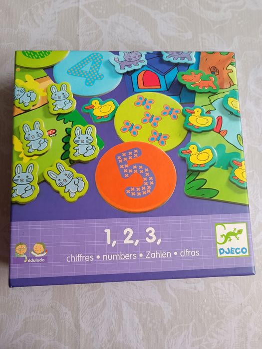 Гра Цифри djeco edulolo від 3 років