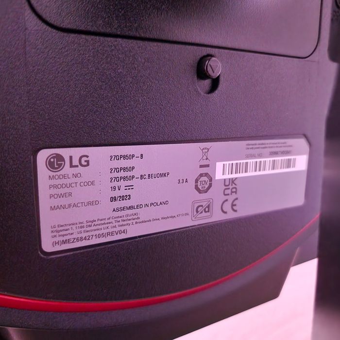 Monitor LG UltraGear 27GP850P-B 27" NanoIPS 180Hz G-Sync Stan idealny