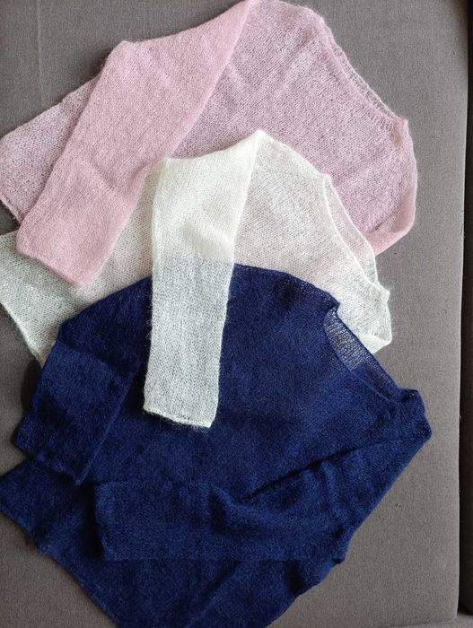 Паутинка из супер кидмохера и беби альпака