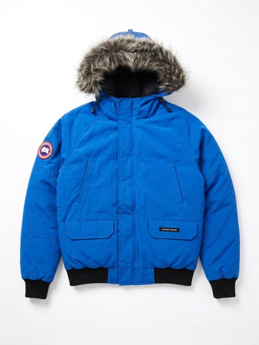Куртка-бомбер Canada Goose Chilliwack PBI, синя, розмір M-L