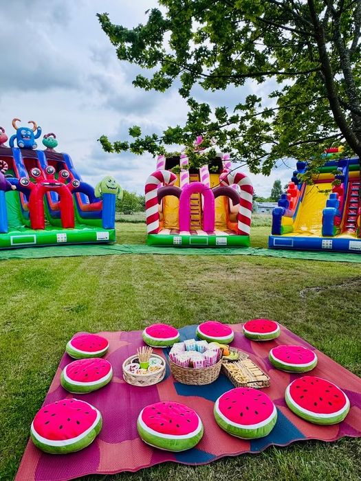 Krowa do dojenia na Twoj event. Piana party-dmuchańce.