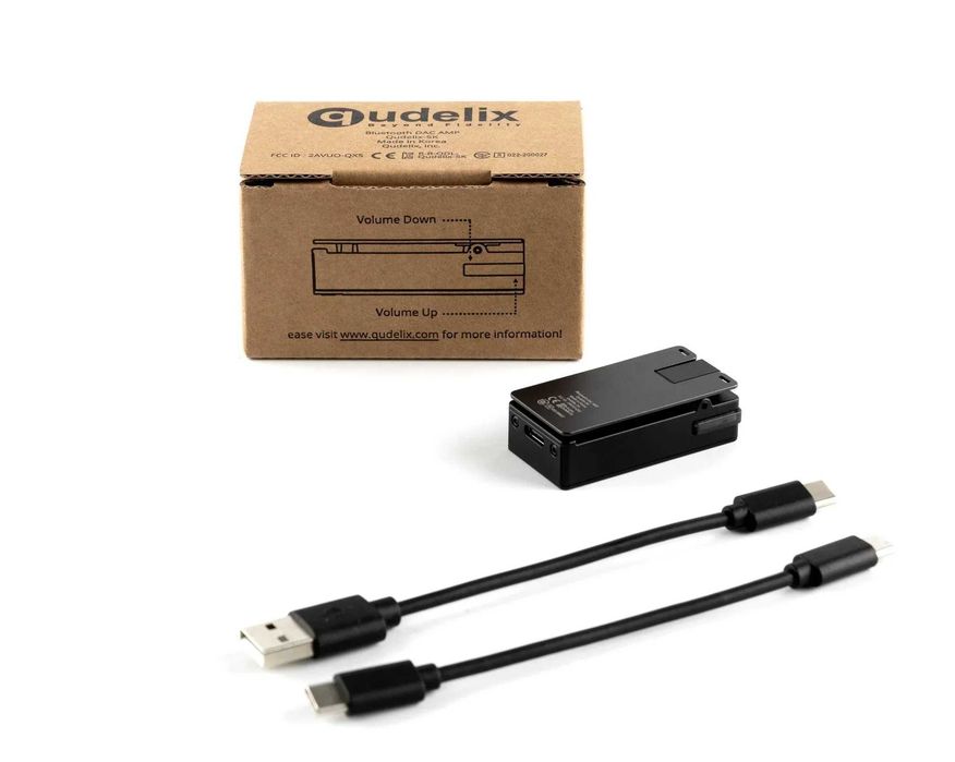 Qudelix-5K Bluetooth DAC AMP Dual ES9219 SABRE Hi-Fi DAC LDAC, aptX Adaptive, aptX HD, AAC