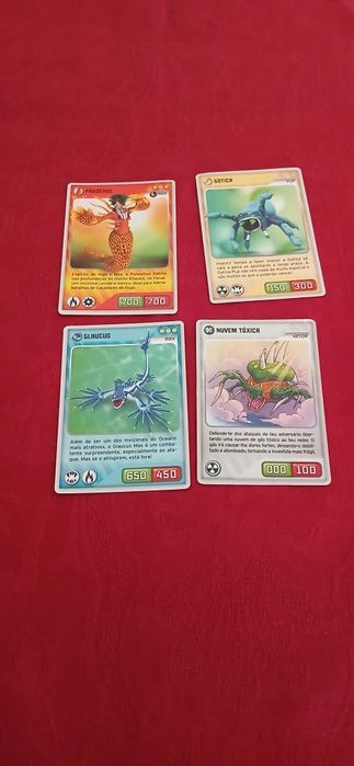 Cartas Invizimals - Desafios Ocultos