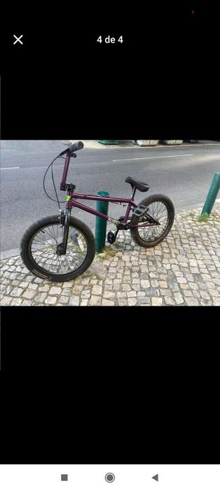 Bicicleta BMX, pouco uso