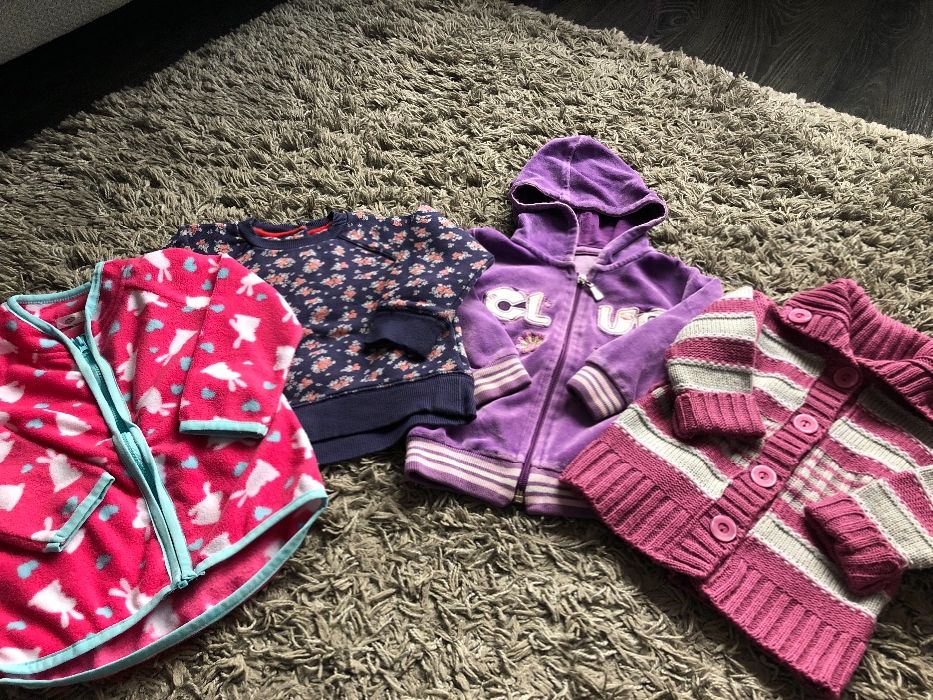 Paka ubrań dziewczęcych rozmiar 86