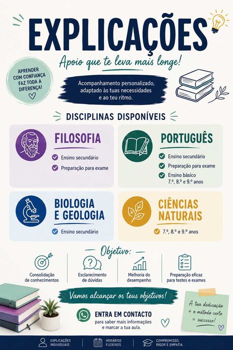 Explicações de secundário e básico