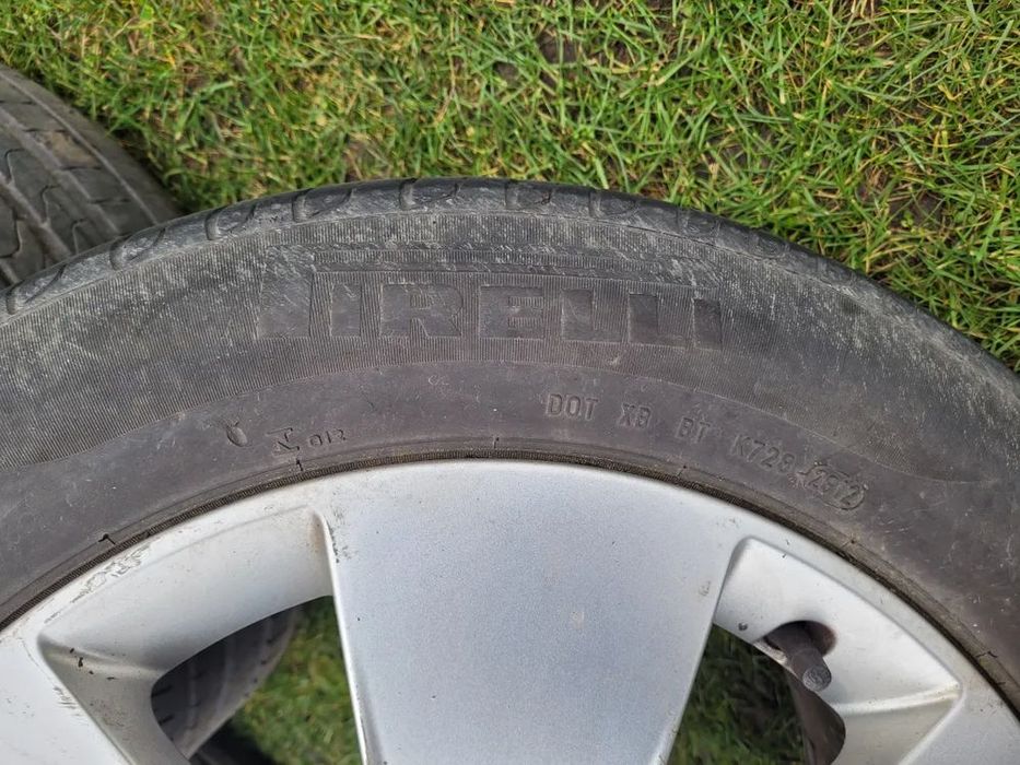 koła 215/55/16 felgi aluminiowe 5x112 7,6x16 et45 audi a6 c6 vw