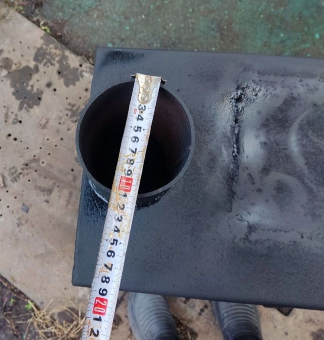 Продам большую буржуйку