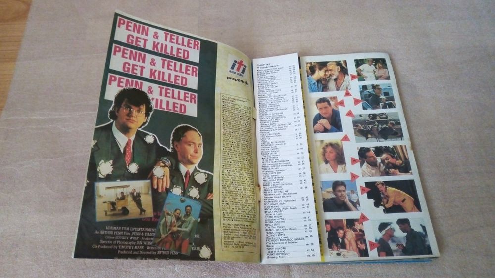 Czasopismo Cinema press video nr. 27 maj 1992 r.