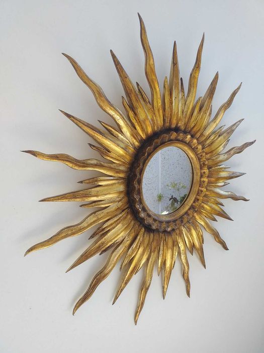 Espelho Sol Dourado