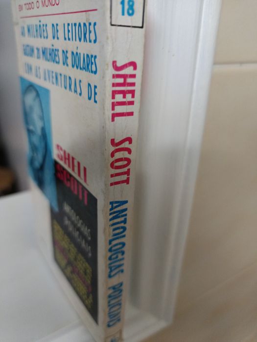 Livro "Antologias policiais"Shell Scott. 1966