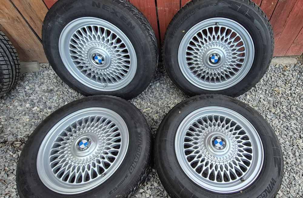 Sprzedam bardzo ładny komplet Kół BMW wzór BBS 15" Styling 17