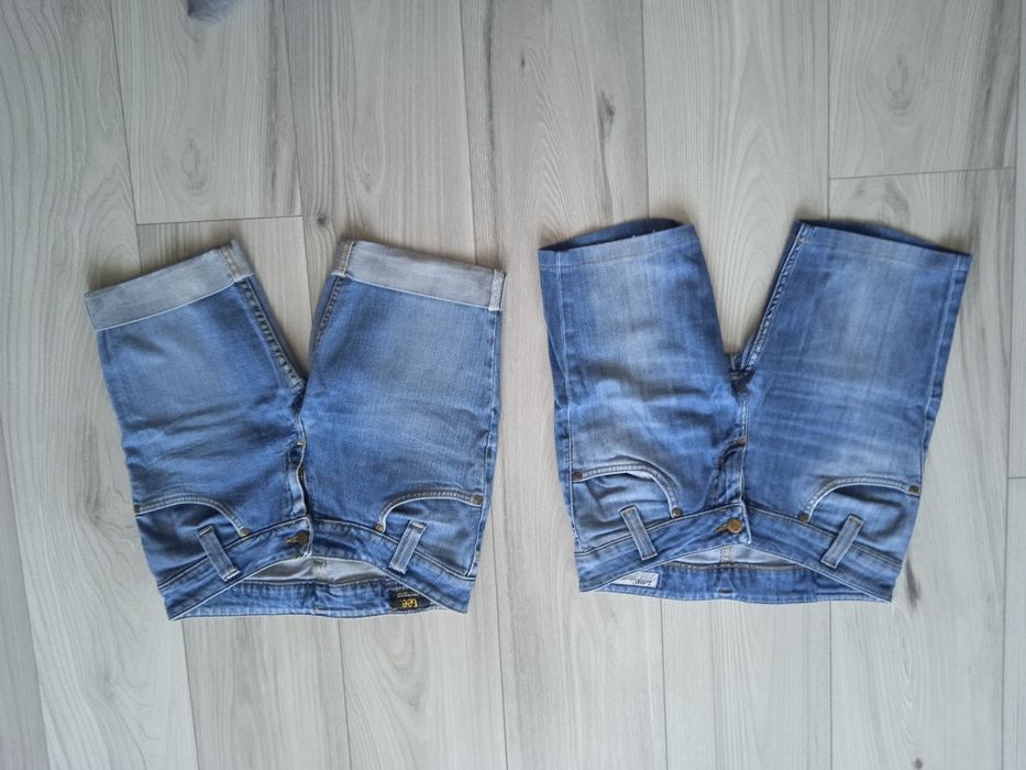 Spodnenki jeans r.S/M Lee