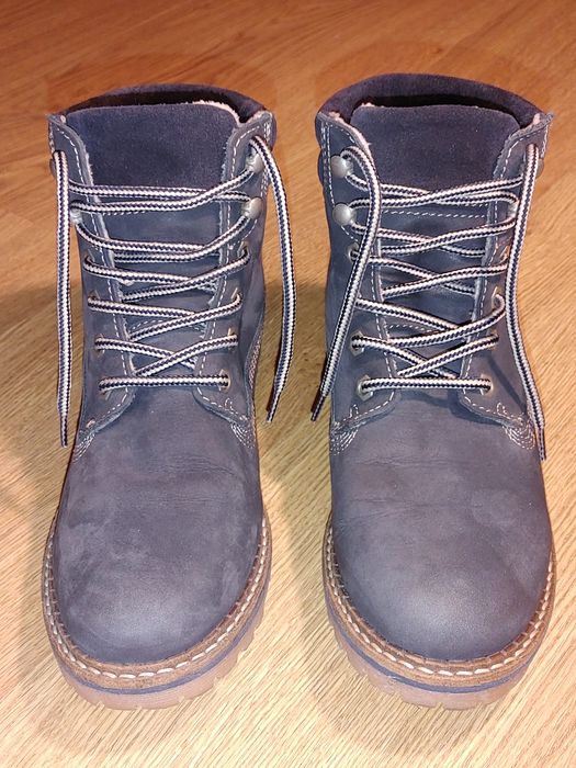 Trapery skórzane TAMARIS ...jak nowe.