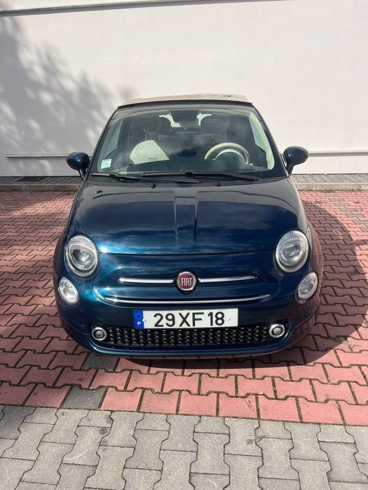 Fiat 500c 2019 capota estragada