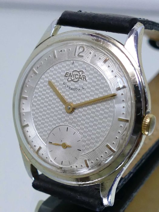 Enicar Ultrasonic 17 jewels 1064-12-CR Sprawny