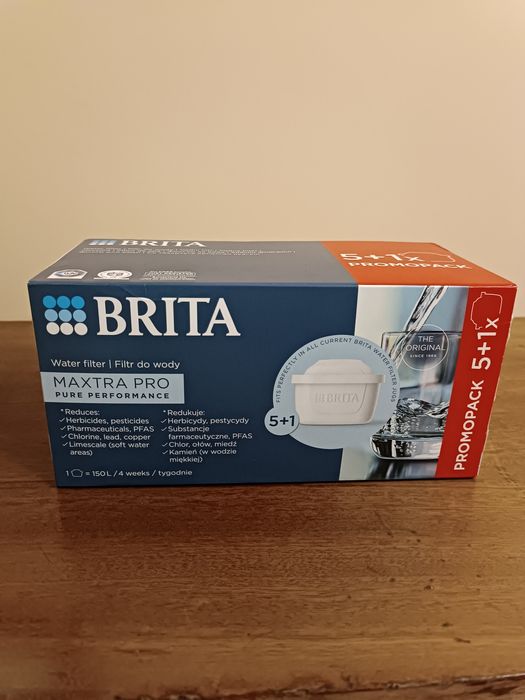 Картриджі BRITA MAXTRA PRO Pure Performance 6 шт оригінал Німеччина