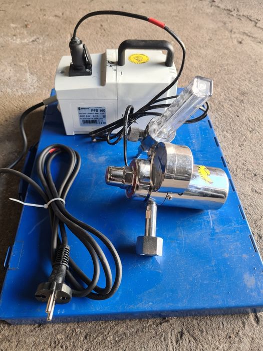 Reduktor Manometr z rotametrem argon,co2 z podgrzewaczem