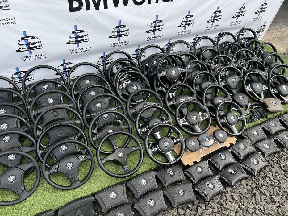 Рулі BMW E,F,G серія кермо М-тех Подушка БМВ рест дорест М аірбег руль