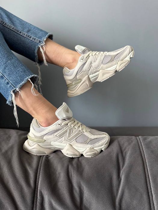Кросівки Кроссовки New Balance 9060 Light Beige Бежевый Бежевий Кросовки повсякденні