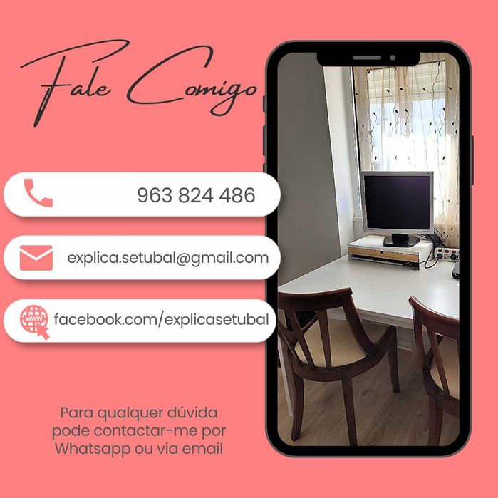 Explicações de Matemática, Cálculo, MAC, Maiores 23, Excel (Setúbal)