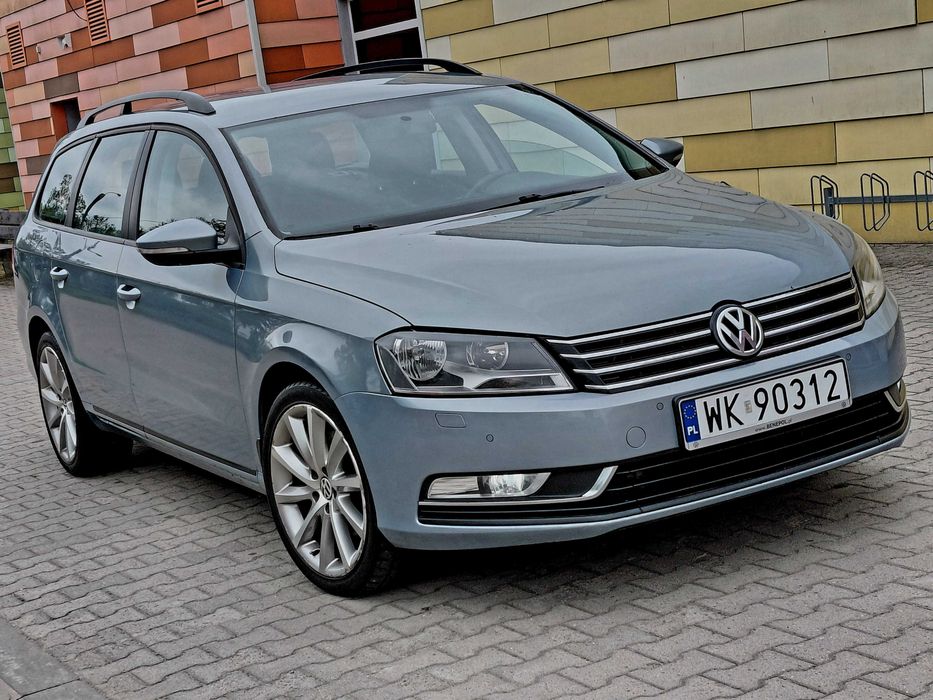 = Mocny VW Passat = B7 > 4Motion > I WŁAŚCICIEL rej PL GRZ.fotele BDB STAN!
