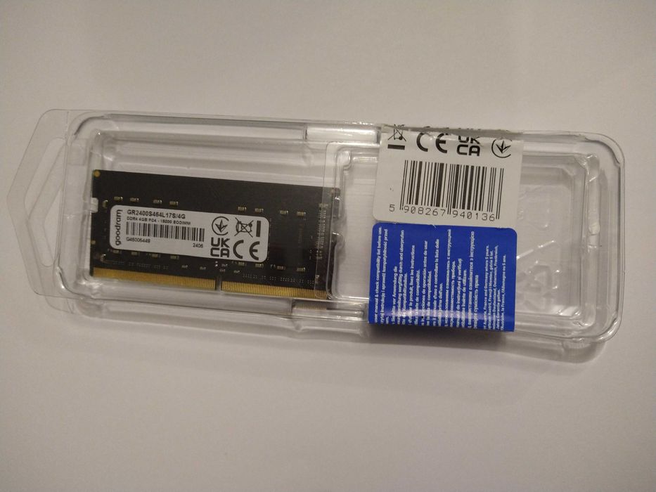 Модуль пам'яті для ноутбука SoDIMM DDR4 4GB 2400 MHz Goodram