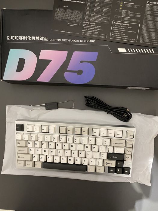 НОВА! Бездротова клавіатура Weikav D75