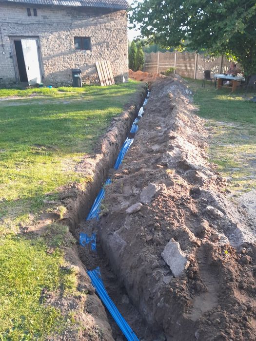 Usługi minikoparką