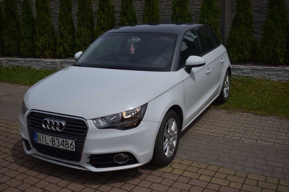 Audi A1 Sportback, 1,2 benzyna, perła, 2012 rok