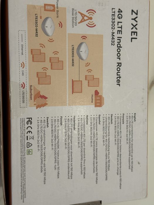 Router Zyxel 4G LTE SIM