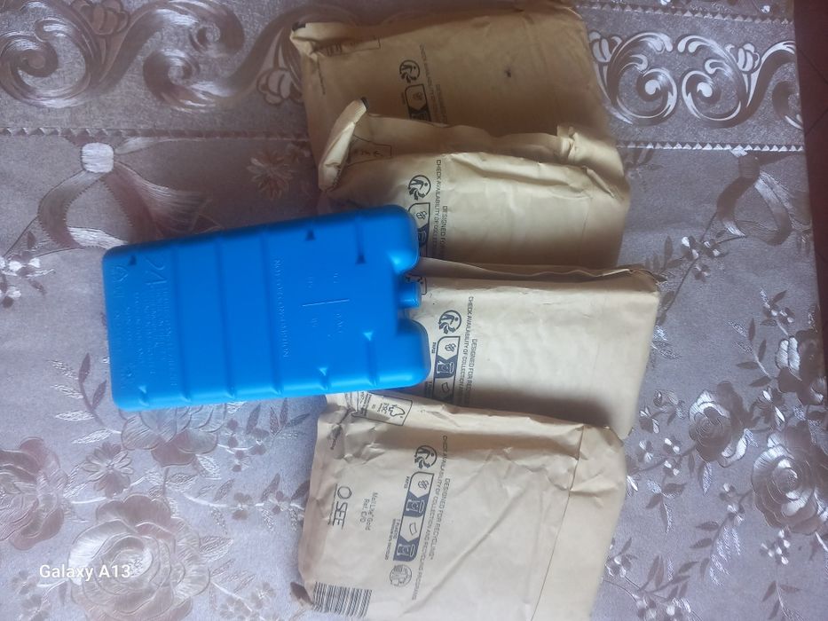 Wkłady do lodówki turystycznej duże 5 szt.