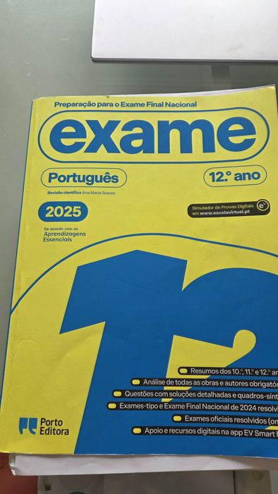 LIVRO exame de português 2025
