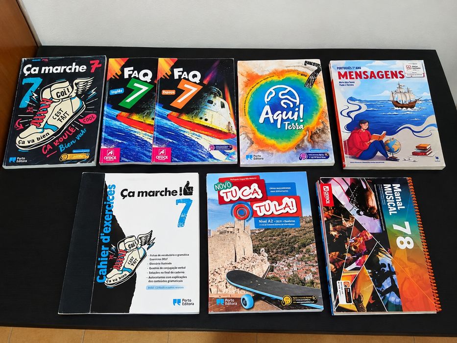 Livros de 7 ano 10€ cada