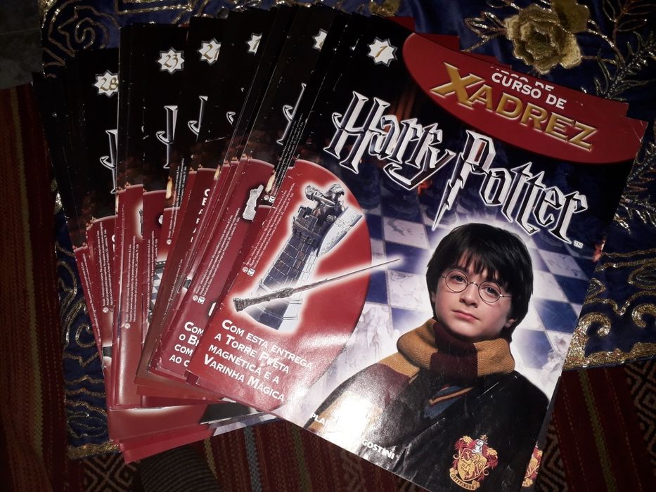 Revistas Xadrez Harry Potter Da Planeta Deagostini