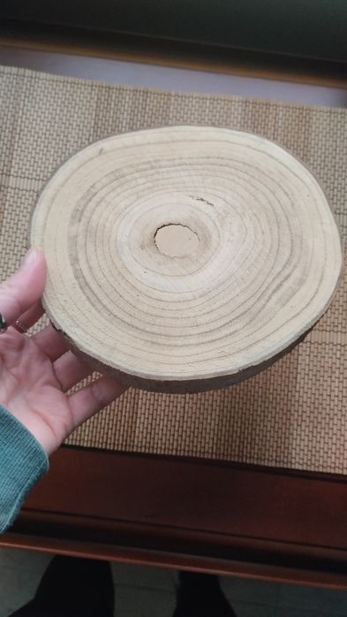 Base estilo tronco de árvore